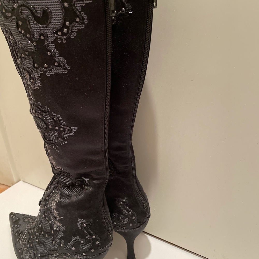 Ballin Tall Boots Sz 36.5 - Picture 3 of 7